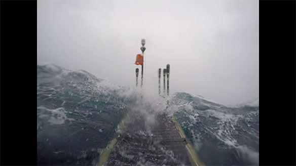 Video of Wave Glider in High Sea States